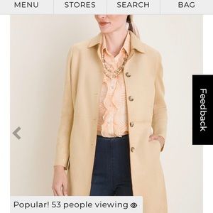 Chico’s Camel Coat